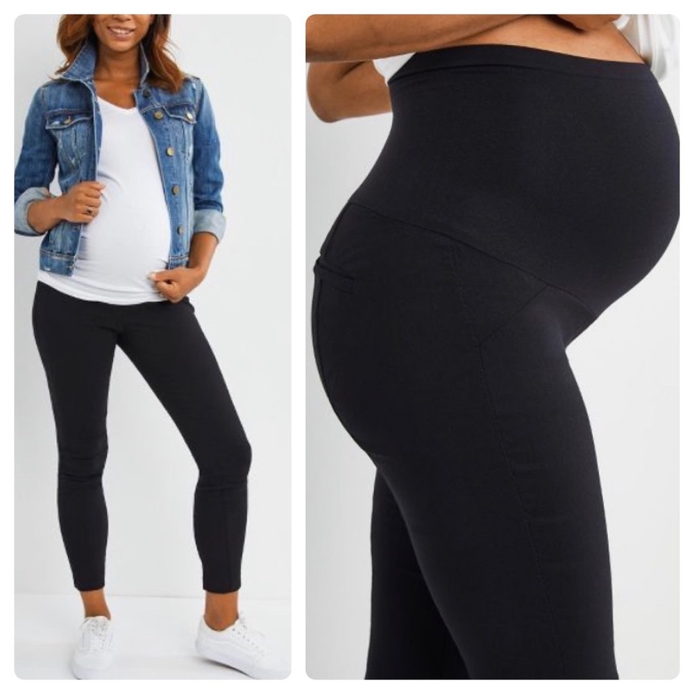 Motherhood Maternity | The Maia Secret Fit Belly Skinny Ankle Maternity Pants XL